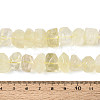 Natural Lemon Quartz(Heated) Beads Strands G-N347-17A-06-5