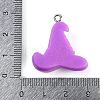 Halloween Theme Resin Pendants RESI-M046-01M-02-3