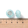 Pearlized Resin European Beads RESI-M001-01-4