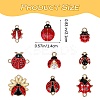 DIY Ladybug Jewelry Making Finding Kit FIND-SZ0003-45-2