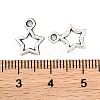 Tibetan Style Alloy Star Charms LS-X-TIBEB-O004-29-2