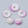 Imitation Pearl Acrylic Beads OACR-T004-10mm-12-3