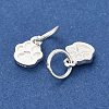 925 Sterling Silver Paw Print Charms STER-P071-07S-3