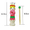 DIY Wooden Spool Knitting Loom SENE-PW0002-090-4