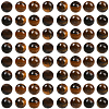 100Pcs Round Natural Tiger Eye Beads G-SP0001-21C-1