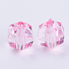 Transparent Acrylic Beads TACR-Q256-10mm-V03-2