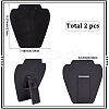 2Pcs Desktop Paper Necklace Display Stands NDIS-SC0001-03A-2