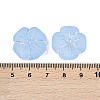 Frosted Transparent Acrylic Beads X1-OACR-P029-19B-01-4