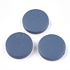 Painted Natural Wood Beads WOOD-S049-02C-03-1