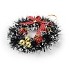 Christmas Wreath PVC Pendant Decorations HJEW-R100-01A-3