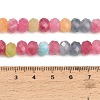 Faceted Dyed Natural White Jade Beads Strands GG-CBAE966-01A-I-5
