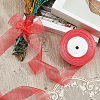 1 Rolls Sheer Organza Ribbon SRIB-CY0001-22B-05-4