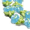 Handmade Lampwork Beads Strands LAMP-A005-03B-2