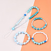 DIY 24 Style Acrylic & Resin Beads Jewelry Making Finding Kit DIY-NB0012-01B-4
