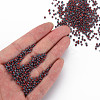 12/0 Two Tone Opaque Glass Seed Beads SEED-T006-01A-A04-6