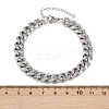 3Pcs 3 Styles 304 Stainless Steel Chain Bracelet Set BJEW-F505-01P-6