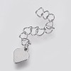 Tarnish Resistant 304 Stainless Steel Chain Extender LS-X-STAS-I088-O-01P-2