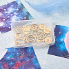 24Pcs 304 Stainless Steel Pendants STAS-TA0001-30G-12