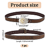PU Leather Chain Belts AJEW-WH0010-35-2