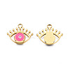 304 Stainless Steel Enamel Pendants STAS-N092-159A-1
