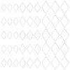 90Pcs 3 Styles 201 Stainless Steel Linking Rings STAS-UN0064-88-1
