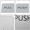 ABS Public Sign Stickers DIY-GF0002-49-4