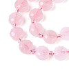 Natural Madagascar Rose Quartz Beads Strands G-B153-A20-3