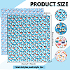 Polycotton Fabric DIY-WH0591-598B-2