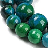 Synthetic Chrysocolla Beads Strands G-L529-B01-4mm-6