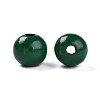 Painted Natural Wood Beads WOOD-A018-16mm-05-2