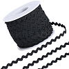 Polyester Wavy Fringe Trim OCOR-GF0003-44A-01-1