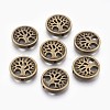 Tibetan Style Alloy Beads TIBEB-Q067-26AB-NR-1