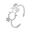 304 Stainless Steel Cuff Rings RJEW-Q002-02P-1