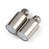 304 Stainless Steel Magnetic Clasps STAS-C127-07P-2