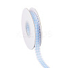 10 Yards Flat Polycotton(Polyester Cotton) Ribbon OCOR-TAC0030-01F-3
