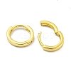 Brass Hoop Earrings EJEW-L211-004G-2