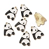 Alloy Enamel Pendants ENAM-CJC0003-38-1
