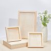 Wood Painting Canvas Panels LS-WOOD-WH0109-07-4
