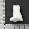 Flocking Resin Pendants RESI-K203-14B-4