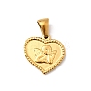 304 Stainless Steel Charms STAS-B094-15G-1