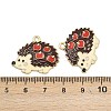 Thanksgiving Theme Alloy Enamel Pendants FIND-I065-04E-G-3