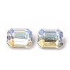 Light AB Style Glass Rhinestone Cabochons RGLA-J018-A-001LA-3