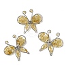 Butterfly Natural Yellow Quartz Brooch G-A278-02P-05-1