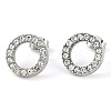PVD Vacuum Plating 304 Stainless Steel Stud Earrings EJEW-C099-09-04-2