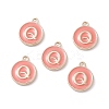 (Defective Closeout Sale Border damaged) Golden Plated Alloy Enamel Charms LS-ENAM-XCP0001-20Q-1