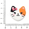 Cat Shape Silicone Beads SIL-V002-07C-3