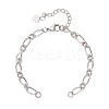 5MM 304 Stainless Steel Figaro Chains Bracelet Making AJEW-JB01517-1