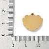 Ion Plating(IP) 304 Stainless Steel Cat Eye Pendants STAS-M080-05G-3