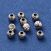 925 Sterling Silver Corrugated Round Spacer Beads LS-STER-K178-02D-S-2