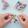 100Pcs Handmade Polymer Clay Beads CLAY-CJ0001-26-6
